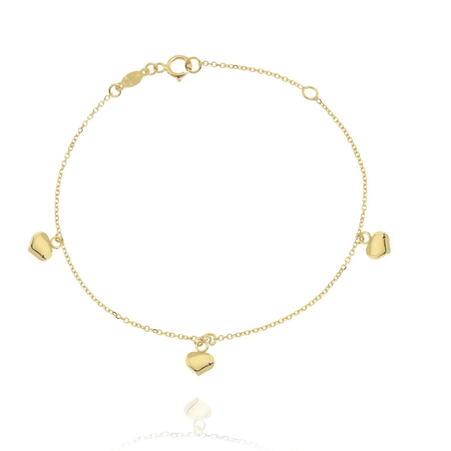 Gioielli FACCO GIOIELLI | Bracciale Cuore D'Oro Vero